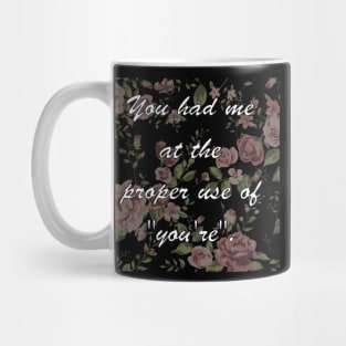 Love at Proper Grammar Mug